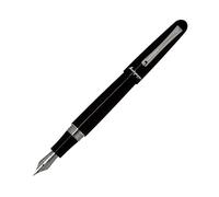 Montegrappa - Penna Collezione Elmo 01, Tipologia Stilografica - Pennino F - Fine - Nero