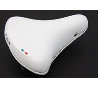MONTEGRAPPA Sella con molle ideale per Graziella Bike - Holland - City Bike - Colore bianco