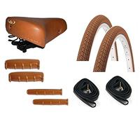 Montegrappa Sella Molle + MANOPOLE + MANOPOLINI + COPERTONI e CAMERE 26" x 1 3/8 - Marrone