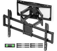 monTEK Supporto da parete per TV completamente mobile per la maggior parte dei televisori da 37-90 pollici, orientabile e inclinabile, completamente mobile, Max VESA 600 x 400 mm, fino a 75 kg, 12