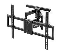 monTEK Supporto da parete per TV da 43 a 100 pollici, staffa preassemblata con inclinazione, rotazione ed estensione senza attrezzi, VESA max 800 x 600, 59,9 kg, resistenza testata 4x, adatto per