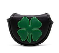 Montela Golf Copertura per mazza da golf, in pelle, per mazze da golf, con magnete per tallone, compatibile con Taylormade Odyssey 2ball, Scotty Cameron Ping