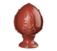 MONTEMAGGI Decorazione Pumo Porcellana Corallo cm.17xh27