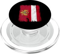 Montenegro Austria Mezza bandiera Montenegrino Patrimonio austriaco PopSockets PopGrip per MagSafe