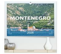 Montenegro - Das Land der schwarzen Berge (hochwertiger Premium Wandkalender 2026 DIN A2 quer), Kunstdruck in Hochglanz: Land im Balkan mit traumhaften Landschaften