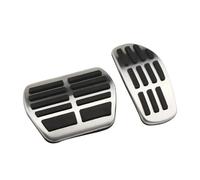 Montenna Copri pedale freno auto, adatto for Nissan, X-trail Xtrail T32 Rogue 2014-2022, for Qashqai, J11 2015-2022 Pedali carburante Kicks copri pedale frizione(AT 2Pcs)