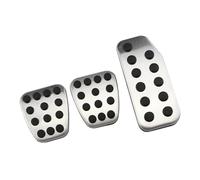 Montenna Copri pedali for auto, adatti for Jazz, City 2011-2019, Vezel HRV HR-V 2013-2020, automatici in acciaio inossidabile 2015-2022 copri pedale frizione(MT)