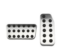 Montenna Copri pedali for auto, adatti for Jazz, City 2011-2019, Vezel HRV HR-V 2013-2020, automatici in acciaio inossidabile 2015-2022 copri pedale frizione(AT)