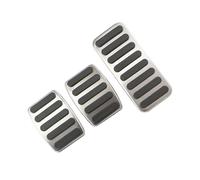 Montenna Copri pedali for auto, adatti for Suzuki, SX4 Aerio Ciaz Vitara S-Cross Splash Ignis Kizashi Sidekick Samurai Parti in acciaio inossidabile copri pedale frizione(MT)