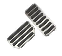 Montenna Copri pedali for auto, adatti for Suzuki, SX4 Aerio Ciaz Vitara S-Cross Splash Ignis Kizashi Sidekick Samurai Parti in acciaio inossidabile copri pedale frizione(AT)