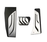 Montenna Freno Acceleratore Carburante Pedali Auto Misura for BMW 1 2 3 4Serie M3 M4 E87 E90 F20 F21 F30 F32 F36 F80 F82 Resto Del Piede Pedale copri pedale frizione(3Pcs AT With Rest)