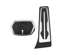 Montenna Pedale freno auto, adatto for BMW, X1 X2 F48 Series 2016-2022 Concept Metal Auto Pedal Cover in acciaio inossidabile AT Accelerator Fuel copri pedale frizione