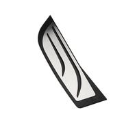 Montenna Pedali freno for auto con guida a destra adatti for BMW Serie 1 2 3 4 F20 F21 F22 F30 F31 F34 F32 GT 318 320i copri pedale frizione(1 Piece Rest Pedal)