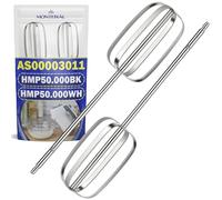 MONTERAL 2 Pezzi Fruste per Sbattitore Elettrico con Codice Originale AS00003011 per Kenwood HMP50.000BK HMP50.000WH - Garanzia di 10 Anni