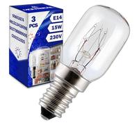 MONTERAL 3 Pezzi Lampadina E14 da Frigorifero 15W 230V con Codice Originale 481213418098 per Whirlpool 00602674 602674 per Bosch