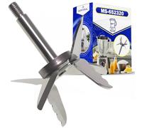 MONTERAL Coltello con O-Ring per Frullatore Elettrico per Ciotola 1500 ml con Codice Originale MS-652320 MS652320 per Tefal per Krups per Moulinex PerfectMix+ - Garanzia di 10 Anni