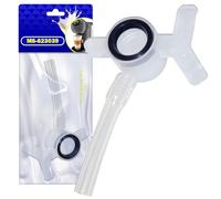 MONTERAL Connettore con Guarnizione e Tubo per Serbatoio Acqua di Macchina Caffe Cialde Codice Originale MS-623039 MS623039 per Krups per Dolce Gusto KP1500 KP1506 KP1605 KP1608 KP190H KP160T KP161M