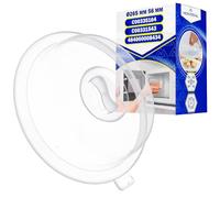 MONTERAL Coperchio Microonde Ø265 mm con Codice Originale C00335164 C00331543 484000008434 per Bauknecht per Ariston per Küppersbusch per Whirlpool - Garanzia di 10 Anni