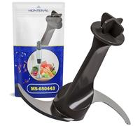 MONTERAL Lama per Frullatore Ha Il Codice Originale MS-650443 per Moulinex per Tefal per Krups - Garanzia di 10 Anni