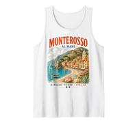 Monterosso Italia Cinque Terre Liguria Riviera Italiana Canotta