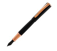 Montervede Impressa FP Black w/Rose Gold Trim - M