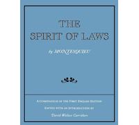 Montesquieu The Spirit of Laws (Tascabile)