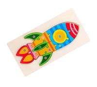 Montessori Assemblare puzzle cognitivo 3D Rompicapi per il regalo di