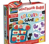Montessori baby colour game