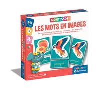 Montessori - Clementoni - Les mots en images - Jeu éducatif développement du lexique - Dés 3 ans