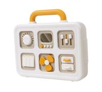 Montessori Giocattolo Multifunzione Life Skills Busy Board per Bambini