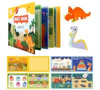 Montessori Interativo Giocattolo Silenzioso - Busy Book Puzzle Educativo per Bambini a Preparazione dei Toddlers
