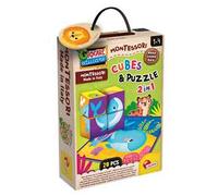 Montessori Legno Cubes And Puzzle