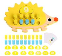 Montessori Matematica Giocattoli per imparare i numeri, Giocattoli di apprendimento della matematica per bambini dai 3 anni in su, conteggio giochi educativi numero e conteggio delle abilità motorie