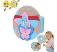 Montessori Rabbit Book, Felt Busy Book, Montessori Felt Books, DIY Sticker Easter Egg Hunt Books Bundle, Cute and Fun Rabbit Themed (1pc)