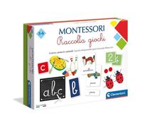 Clementoni Montessori - Gioco educativo per Imparare Alfabeto, Numeri, Forme e