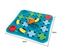 Montessori Road Maze Gioco Giocattoli Gioco di Sfida Logica per Ragazzi