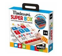 Montessori Super Box Leggere E Scrivere Headu