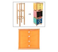 Montessori Toys Busy Board Cards Learning Dress Giocattolo Da Viaggio Per