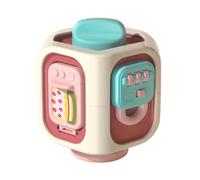 Montessorii Cube - Baby Toys - Activity Cube Sensory Toys - Educational Sensory Busy Toy For Fine Motor Skill Development, Travel-Friendly Learning Cubes For infantt Boys And Girls 6-36 mesi