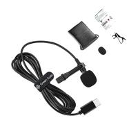 Montesy 1 set di microfono omnidirezionale di tipo C per desktop e notebook, video e riunioni di gioco, microfono lavalier