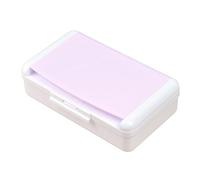 Montesy Astuccio per matite di grande capacità, doppio strato, trasparente, ad alta capacità, organizer per matite colorate, per studenti e bambini, PK, as the pic show