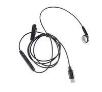 Montesy Auricolare USB Tipo C Auricolare Singolo Lato Auricolare USB C Auricolari Singoli con Bobine Microfono Cavo Rinforzato Tipo C