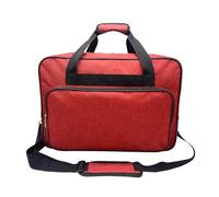 Montesy Borsa per macchina da cucire con tasche e manici, custodia per macchina da cucire per il trasporto di macchina da cucire per viaggi, Porpora, as the pic show