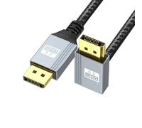 Montesy Cavo da DisplayPort 1.4 a DisplayPort a 90 gradi opzionale per 4K 60Hz e 2K 144Hz 1080P/240Hz Compatibile con vari dispositivi