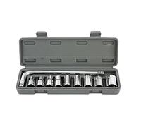 Montesy Chiave a bussola manuale in acciaio per riparazione auto, set esterno esagonale per casa, lavoratori del metallo o del legno, costruttori