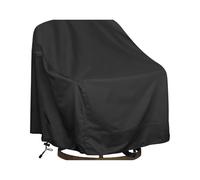 Montesy Copertura antipioggia per sedia a dondolo per mobili per esterni impermeabile costruzione pesante tessuto traspirante montaggio rapido sedia a dondolo copertura antipioggia