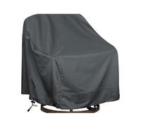 Montesy Copertura antipioggia per sedia a dondolo per mobili per esterni impermeabile costruzione pesante tessuto traspirante montaggio rapido sedia a dondolo copertura antipioggia