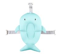 Montesy Cuscino per vasca da bagno per neonati e bambini, design antiscivolo con parte ergonomica