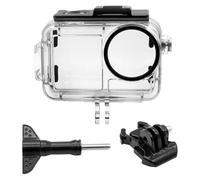 Montesy Custodia impermeabile per Action 4/3 Fotocamere Dive Case con materiali PC ad alta trasparenza e copertura lente in vetro temperato