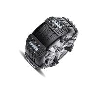 Montesy Global - Confezione da 6 guarnizioni per pneumatici da neve per pneumatici da 165 mm e 275 mm, installazione rapida, in lega, installazione rapida, in lega, per automobili